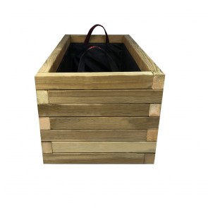 tesias-0105-0105-03 ΖΑΡΝΤΙΝΙΕΡΑ ΞΥΛΙΝΗ ΠΑΡΑΛ/ΜΗ 90X40X36CM-TESIAS GROUP