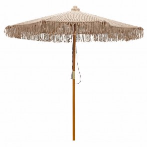 tesias-01579-01579-00-omprela-paralias-plekto-skoini-makrame ΞΥΛΙΝΗ ΟΜΠΡΕΛΑ ΠΑΡΑΛΙΑΣ ΕΠΑΓΓΕΛΜΑΤΙΚΗ ΜΕ ΚΡΟΣΣΙ ΜΑΚΡΑΜΕ Φ2.5M-TESIAS GROUP