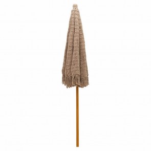 tesias-01579-01579-01-omprela-paralias-plekto-skoini-makrame ΞΥΛΙΝΗ ΟΜΠΡΕΛΑ ΠΑΡΑΛΙΑΣ ΕΠΑΓΓΕΛΜΑΤΙΚΗ ΜΕ ΚΡΟΣΣΙ ΜΑΚΡΑΜΕ Φ2.5M-TESIAS GROUP