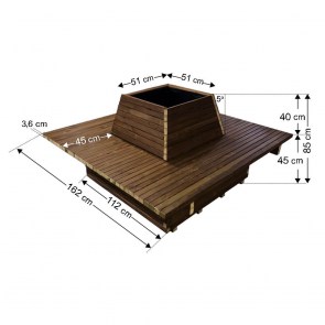tesias-0160-0160-00-tetragono-pagkaki-dodeka-atomon-xilini-glastra-pefko ΠΑΓΚΑΚΙ ΓΛΑΣΤΡΑ 12 ΑΤΟΜΩΝ ΤΕΤΡΑΓΩΝΗ - Δ162X85-TESIAS GROUP