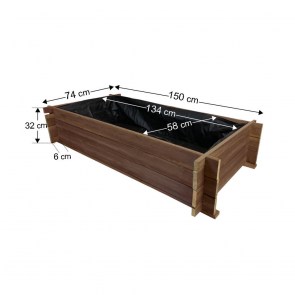 tesias-0203-0203-00-xilini-glastra-laxanokipos-pefko ΛΑΧΑΝΟΚΗΠΟΣ ΜΕ ΠΑΤΟ 150X74X32CM-TESIAS GROUP