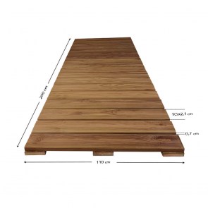 tesias-0428-0428-00 ΣΤΑΘΕΡΟΣ ΔΙΑΔΡΟΜΟΣ ΠΑΡΑΛΙΑΣ 200X110CM-TESIAS GROUP