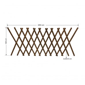 tesias-0604-0604-00-xilinos-fraxtis-anoigomenos-premium ΞΥΛΙΝΟΣ ΦΡΑΧΤΗΣ ΑΝΟΙΓΟΜΕΝΟΣ PREMIUM 250X120 CM-TESIAS GROUP