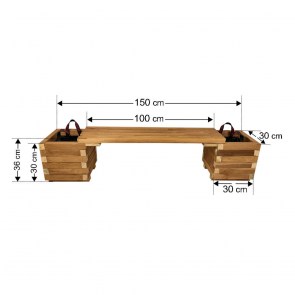 tesias-0805-0805-00 ΠΑΓΚΑΚΙ ΓΛΑΣΤΡΕΣ ΣΕΤ 150X30X36CM-TESIAS GROUP