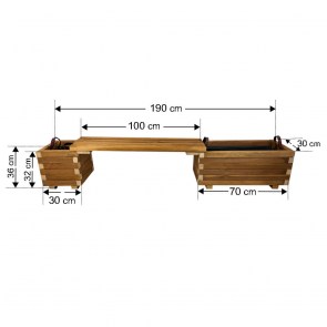 tesias-0807-0807-00 ΠΑΓΚΑΚΙ ΓΛΑΣΤΡΕΣ ΣΕΤ 190X30X36CM-TESIAS GROUP