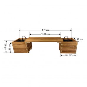 tesias-0809-0809-00 ΠΑΓΚΑΚΙ ΓΛΑΣΤΡΕΣ ΣΕΤ 170X40X40CM-TESIAS GROUP