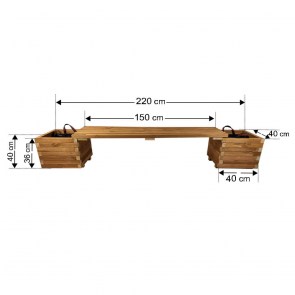 tesias-0811-0811-00 ΠΑΓΚΑΚΙ ΓΛΑΣΤΡΕΣ ΣΕΤ 220X40X40CM-TESIAS GROUP