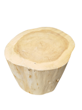 Ξύλινο Σκαμπό Φυσικός Κορμός Στρογγυλός